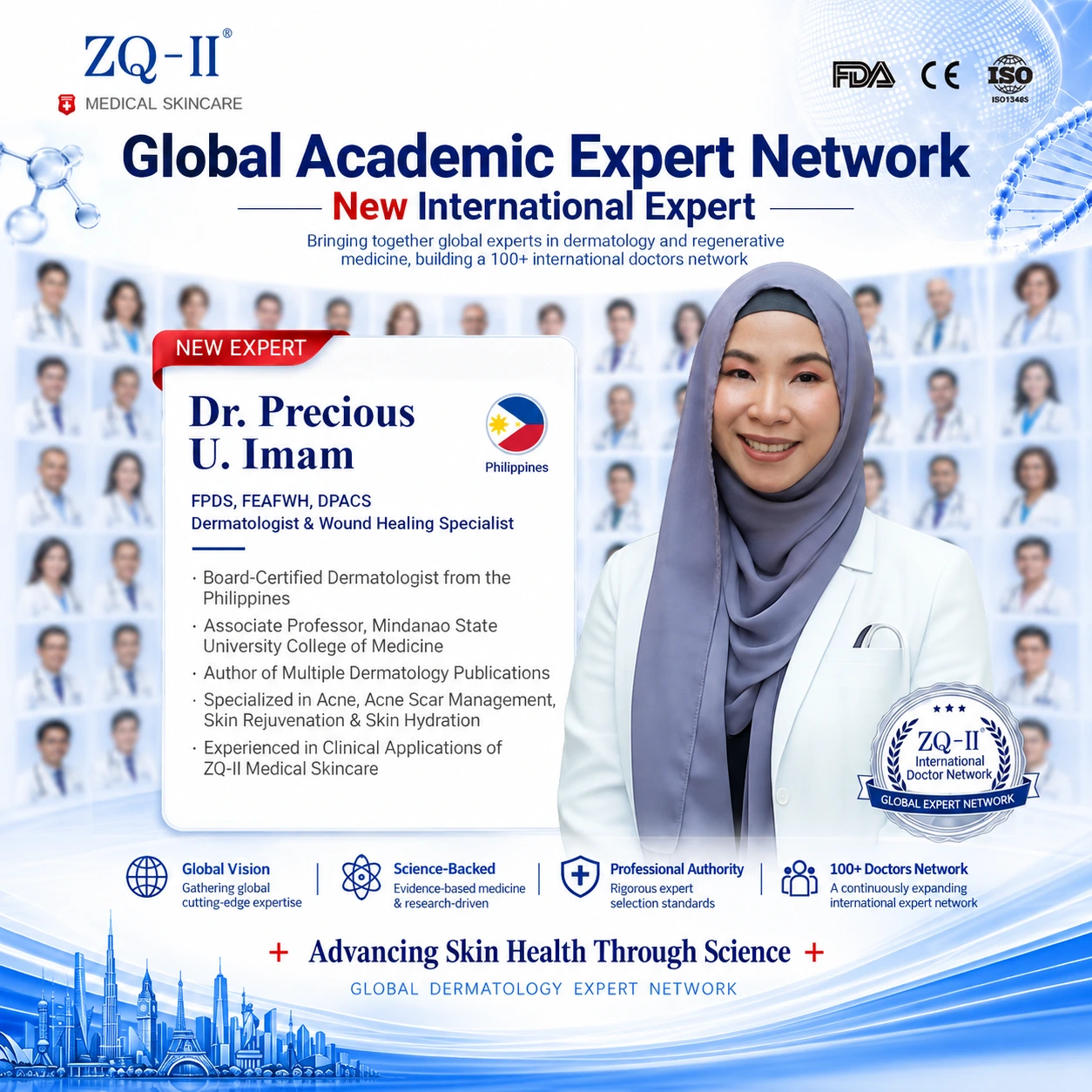 ZQ-II heißt Dr. Precious U. Imam offiziell im ZQ-II Global Academic Expert Network willkommen