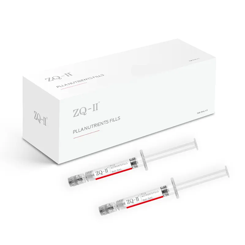 PLLA -Nährstoffe füllen sich